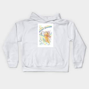 Angel of the Rainbows Kids Hoodie